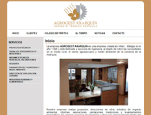 Tablet Screenshot of agrogestaxarquia.com